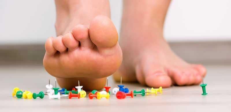 foot pins and needles